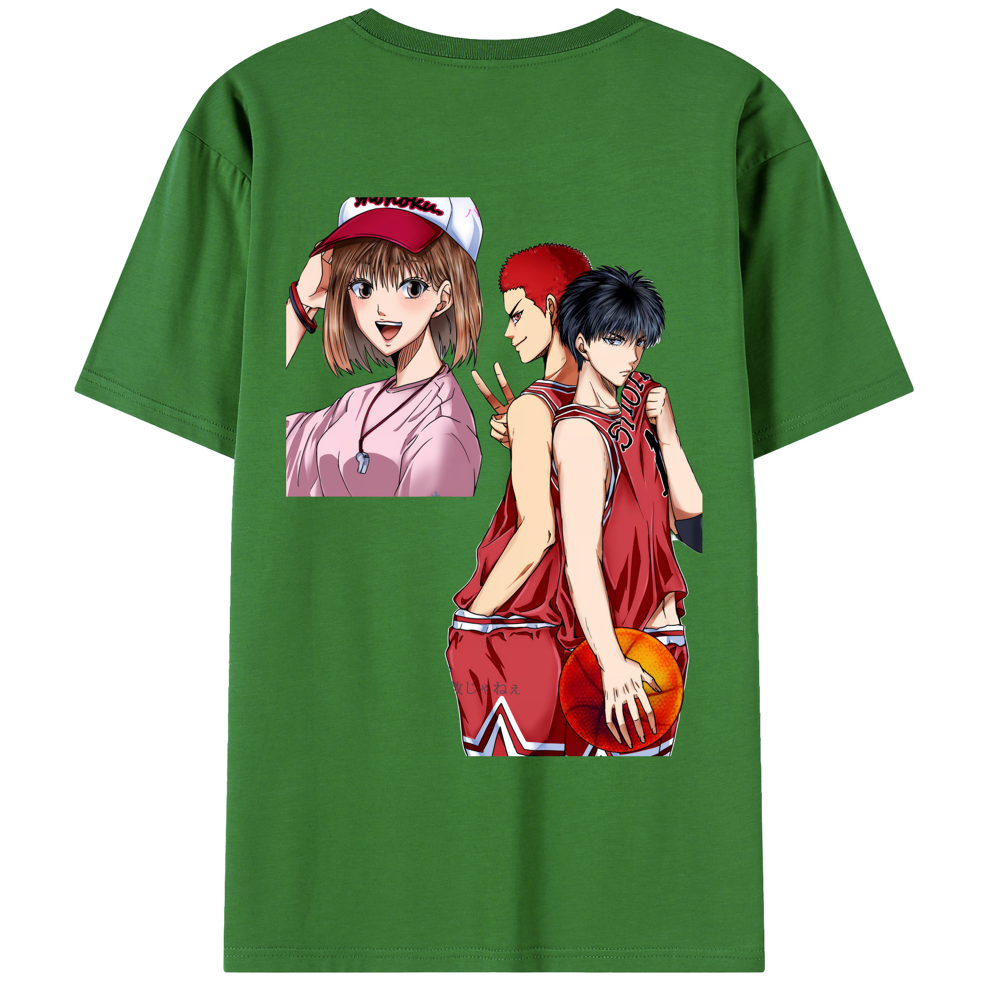 （画像用） SLAM DUNK／スラムダンク レディース半袖Tシャツ(バックプリント)